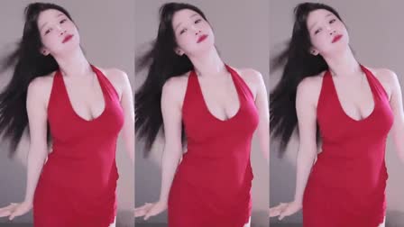 Afreecatv백하랑连衣裙热舞加特林20250706Hot Dance